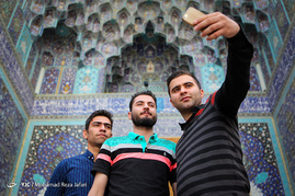 مسافران نوروزی در اصفهان