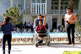 بازدید مسافران نوروزی از باغ ارم _ شیراز
