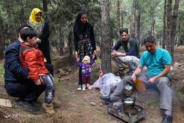 روز طبیعت در بوستان سرخه حصار