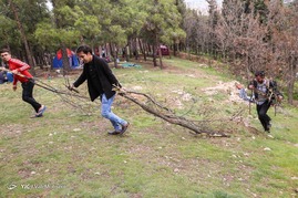 روز طبیعت در بوستان سرخه حصار