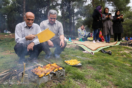 روز طبیعت در بوستان سرخه حصار