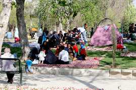روز طبیعت در شیراز