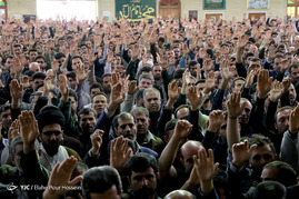 مراسم وداع و تشییع پیکر شهدای مدافع حرم - شیراز‎