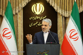 اولین نشست خبری سخنگوی دولت در سال 96