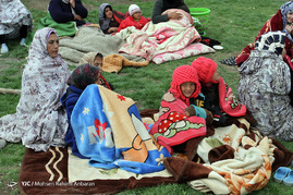خسارات ناشی از زلزله ۶ ربشتری روستای دو قلعه در شهرستان فریمان