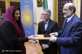 آیین تجلیل از عوامل سریال های نوروزی 96 با حضور رئیس رسانه ملی