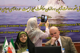 امضای سند فاز چهارم همکاری مشترک احیاء دریاچه ارومیه