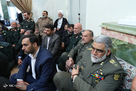 دیدار نوروزی فرماندهان ارشد نیروهای مسلح با رهبر معظم انقلاب