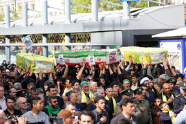 مراسم تشییع پیکر ۳ شهید مدافع حرم - مشهد