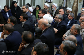 دیدار نوروزی مسئولان نظام با رهبر معظم انقلاب