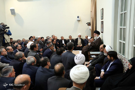 دیدار نوروزی مسئولان نظام با رهبر معظم انقلاب
