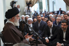 دیدار نوروزی مسئولان نظام با رهبر معظم انقلاب