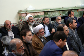 دیدار نوروزی مسئولان نظام با رهبر معظم انقلاب
