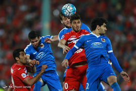 دیدار تیم های فوتبال پرسپولیس ایران و الریان قطر