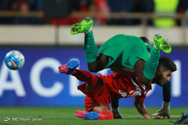 دیدار تیم های فوتبال پرسپولیس ایران و الریان قطر