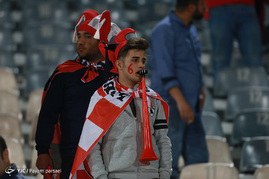 حاشیه های دیدار تیم های فوتبال پرسپولیس ایران و الریان قطر