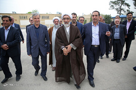 بازدید وزیر دادگستری از موسسه خیریه حمایت از آسیب دیدگان اجتماعی (سرای احسان)‎