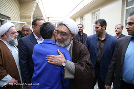 بازدید وزیر دادگستری از موسسه خیریه حمایت از آسیب دیدگان اجتماعی (سرای احسان)‎