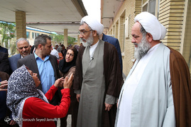 بازدید وزیر دادگستری از موسسه خیریه حمایت از آسیب دیدگان اجتماعی (سرای احسان)‎