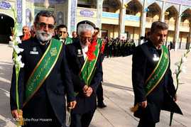 جشن میلاد امام علی(ع) در حرم شاهچراغ - شیراز‎