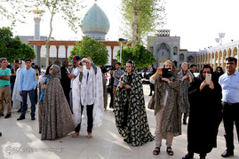 جشن میلاد امام علی(ع) در حرم شاهچراغ - شیراز‎