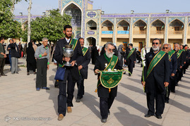 جشن میلاد امام علی(ع) در حرم شاهچراغ - شیراز‎