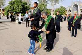 جشن میلاد امام علی(ع) در حرم شاهچراغ - شیراز‎