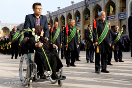 جشن میلاد امام علی(ع) در حرم شاهچراغ - شیراز‎