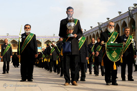 جشن میلاد امام علی(ع) در حرم شاهچراغ - شیراز‎