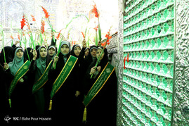 جشن میلاد امام علی(ع) در حرم شاهچراغ - شیراز‎