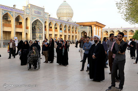 جشن میلاد امام علی(ع) در حرم شاهچراغ - شیراز‎