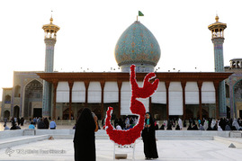 جشن میلاد امام علی(ع) در حرم شاهچراغ - شیراز‎
