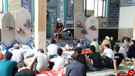 مراسم اعتکاف در استان مرکزی