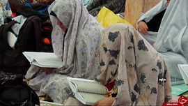 مراسم اعتکاف در استان مرکزی