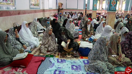مراسم اعتکاف در استان مرکزی