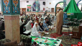 مراسم اعتکاف در استان مرکزی