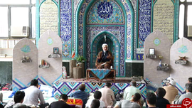 مراسم اعتکاف در استان مرکزی