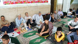 مراسم اعتکاف در استان مرکزی