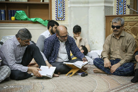 مراسم معنوی اعتکاف در مسجد امام سجاد(ع)