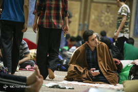 مراسم معنوی اعتکاف در مسجد امام سجاد(ع)