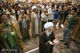 مراسم معنوی اعتکاف در مسجد امام سجاد(ع)