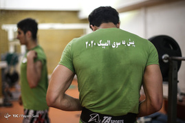 تمرین تیم ملی شنا‎