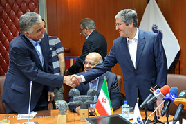 نشست خبری امضای قرداد رسمی 20 فروند هواپیما از شرکت فرانسوی ATR