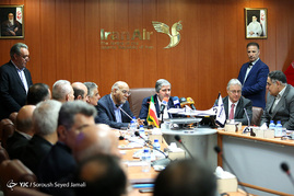 نشست خبری امضای قرداد رسمی 20 فروند هواپیما از شرکت فرانسوی ATR
