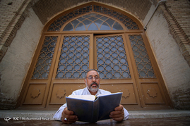 مراسم معنوی اعتکاف در قم‎