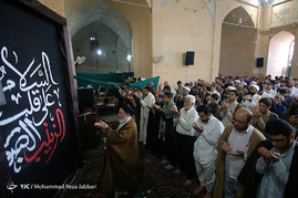 مراسم معنوی اعتکاف در قم‎