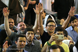 مراسم اعمال ام داوود در مسجد جمکران‎