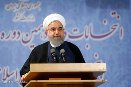 ثبت نام روحانی در انتخابات ریاست جمهوری