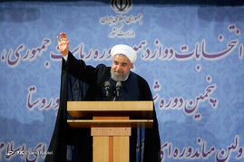 ثبت نام روحانی در انتخابات ریاست جمهوری