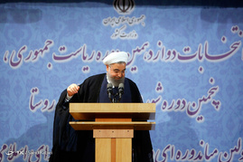 ثبت نام روحانی در انتخابات ریاست جمهوری
